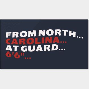 From North Carolina At Guard 6’6” Posters and Art